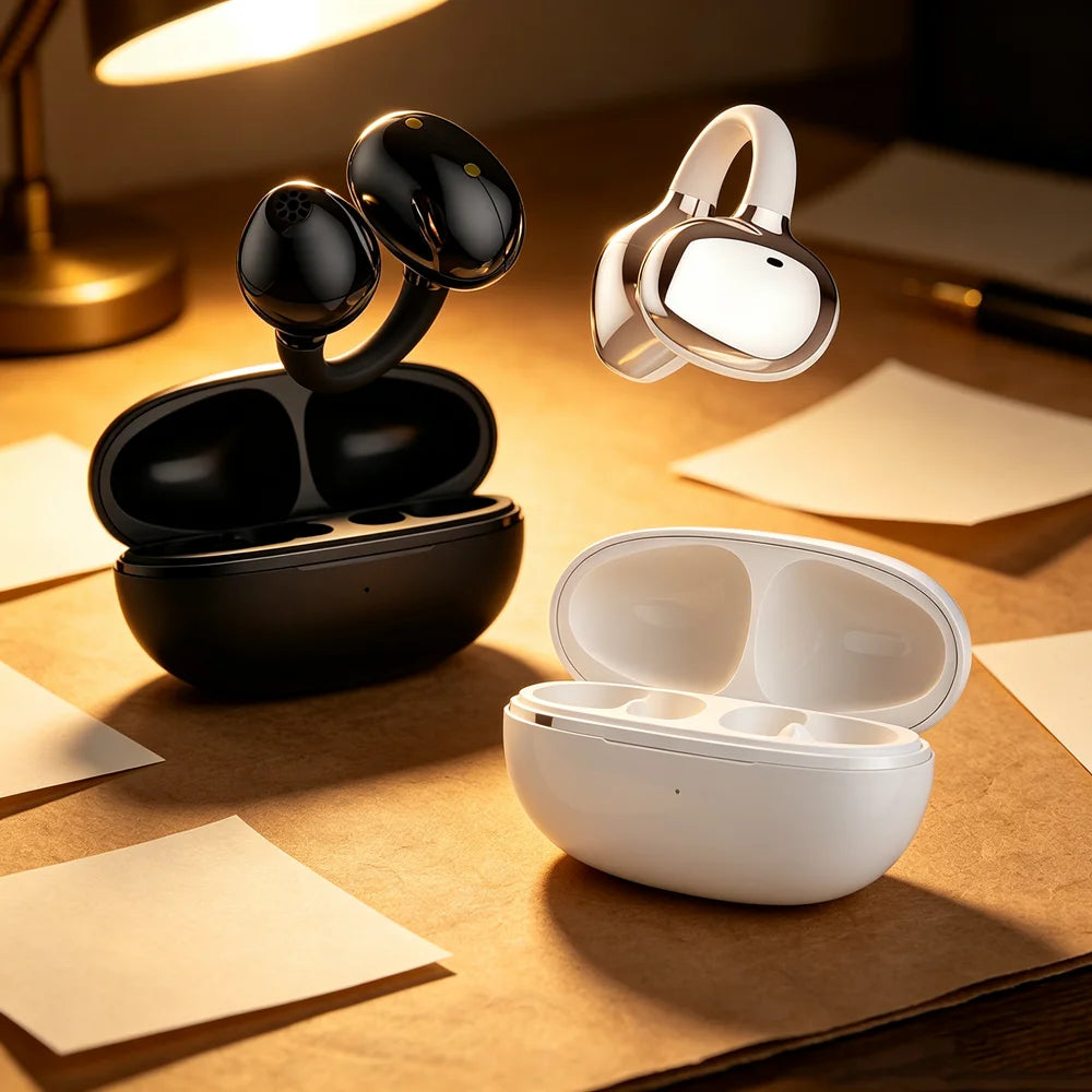 Bluetooth Earbuds Wireless Earphones Over-ear Bluetooth Headphones Create A Passive Seal for Enhanced Bass Response