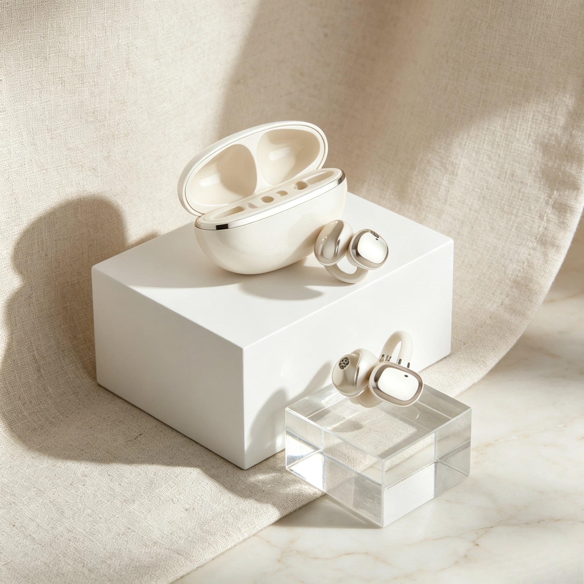 Bluetooth Earbuds Wireless Earphones Over-ear Bluetooth Headphones Create A Passive Seal for Enhanced Bass Response